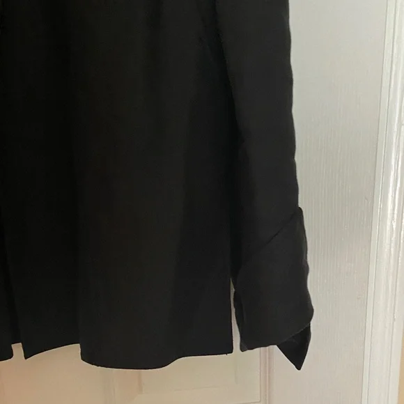 Vintage Linda Allard Ellen Tracy Classic Black Women's Blazer - Picture 8 of 11